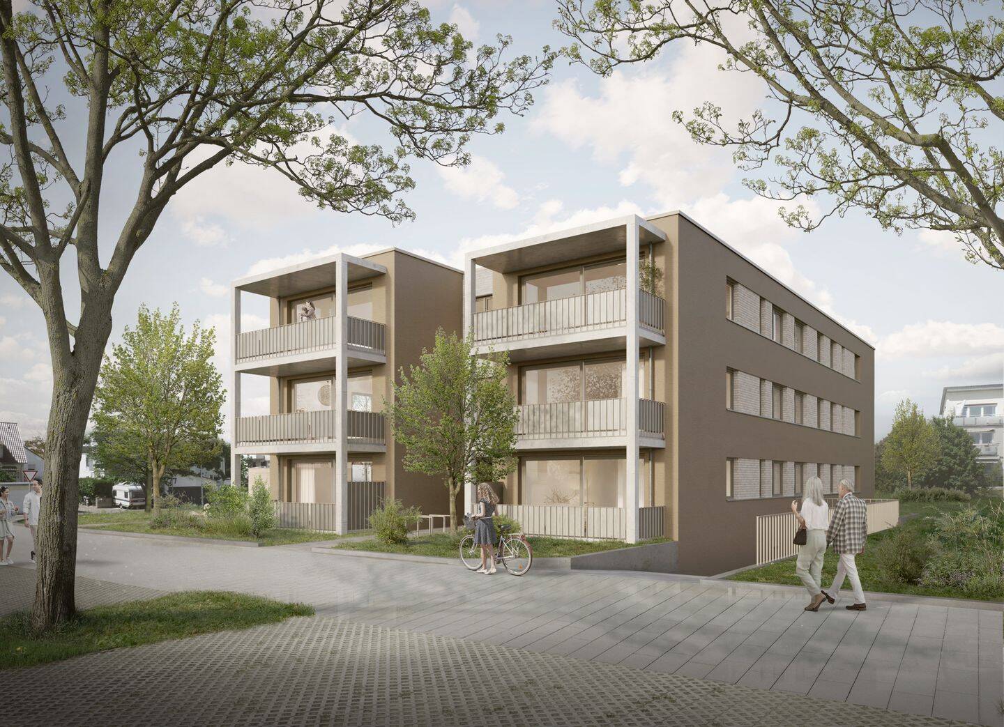 Immobilie in Unterensingen - Neubau 3-Zimmer-Wohnung im Erdgeschoss - Bild 0