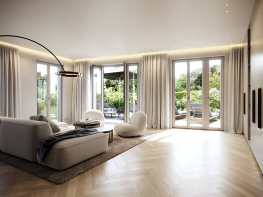 Terrassenwohnung zum Kauf - Erstbezug provisionsfrei 2.250.000 € 3 Zimmer 135 m² München 81925