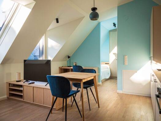 Studio zur Miete Wohnen auf Zeit 2.516 € 1 Zimmer 34 m² frei ab sofort Wien 1180