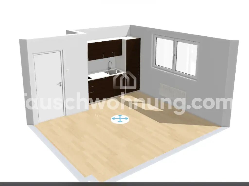 Wohnung zur Miete Tauschwohnung 220 € 1 Zimmer 27 m²<br/>Wohnfläche 2.<br/>Geschoss Wersten Düsseldorf 40591