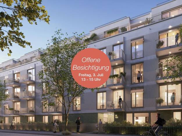 Wohnung zum Kauf - Neubau provisionsfrei 714.000 € 4 Zimmer 100,3 m² 3. Geschoss frei ab 31.12.2026 Berkenbrücker Steig 18-19 Alt-Hohenschönhausen Berlin 13055