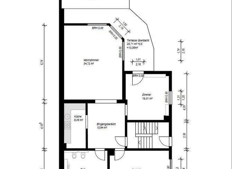 Wohnung zum Kauf 435.000 € 3 Zimmer 122,9 m² EG Eggenstein Eggenstein-Leopoldshafen / Eggenstein 76344