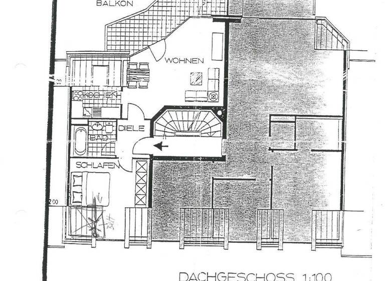 Wohnung zum Kauf 99.000 € 2 Zimmer 55 m² 3. Geschoss Rheydt-West Mönchengladbach-Rheydt 41239