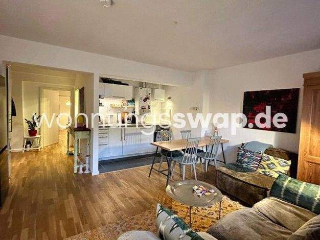 Studio zur Miete Tauschwohnung 1.100 € 2 Zimmer 55 m² 3. Geschoss Altstadt-Süd Köln 50678
