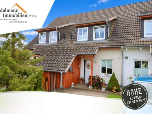 Reihenmittelhaus zum Kauf provisionsfrei 339.900 € 3 Zimmer 86 m² 186 m² Grundstück Dierkow-Neu Rostock / Alt Bartelsdorf 18146