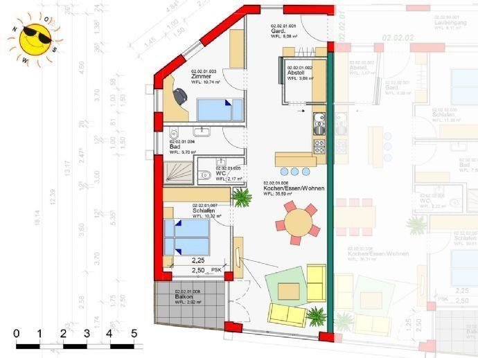 Wohnung zum Kauf provisionsfrei 414.700 € 3,5 Zimmer 80 m²<br/>Wohnfläche 2.<br/>Geschoss Hofstraße 3 Bad Dürrheim Bad Dürrheim 78073