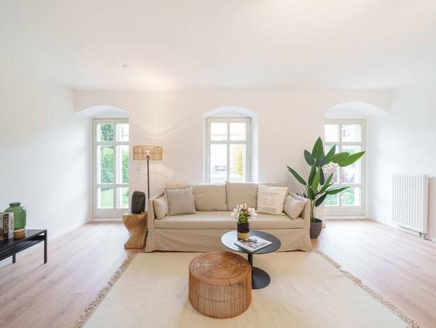 Wohnung zum Kauf provisionsfrei 299.000 € 4 Zimmer 91,1 m² EG Kirchplatz 4 c Bannewitz Bannewitz 01728