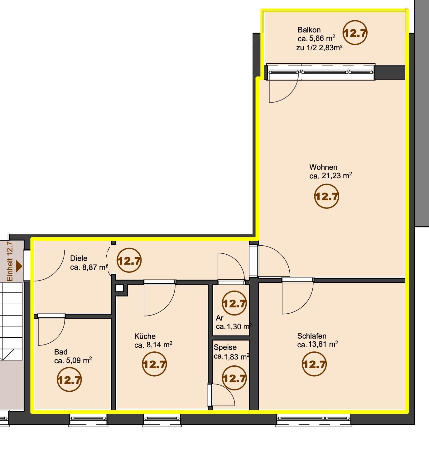 Immobilie zum Kauf provisionsfrei als Kapitalanlage geeignet 109.000 € 2 Zimmer 63,1 m²<br/>Fläche Creußen Creußen 95473