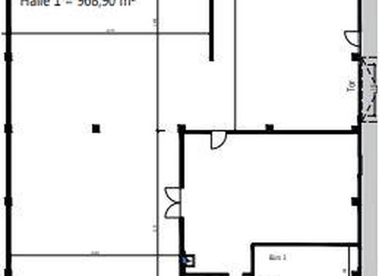 Lagerhalle zur Miete provisionsfrei 969 m² Lagerfläche Meißener Dorfstraße 35 Meißen Minden 32423