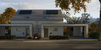 Doppelhaushälfte zum Kauf - Neubau provisionsfrei 235.619 € 4 Zimmer 123 m² 417 m² Grundstück Zentrum Schwedt 16303