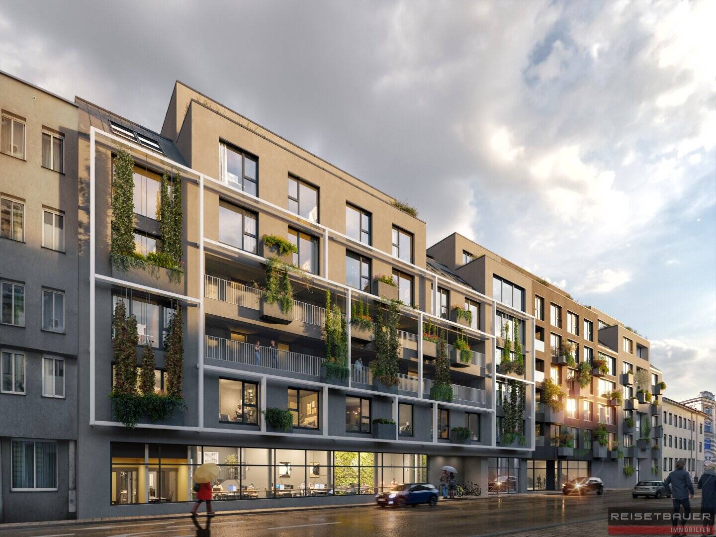 1-bed apartment, 63 m²
