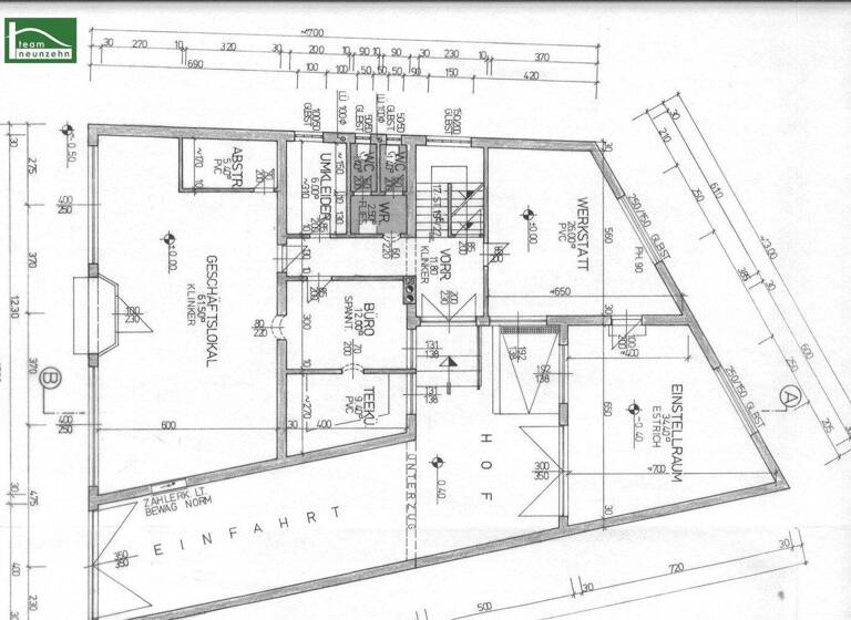 Ladenfläche zur Miete 1.050 € 3 Zimmer 66,9 m² Verkaufsfläche Hauptstraße 5 Großhöflein 7051