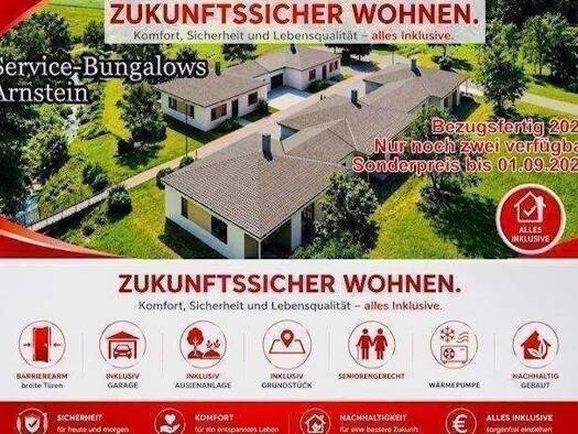 Bungalow zum Kauf provisionsfrei 3 Zimmer 124 m² 468 m² Grundstück frei ab 01.07.2027 Arnstein Arnstein 97450