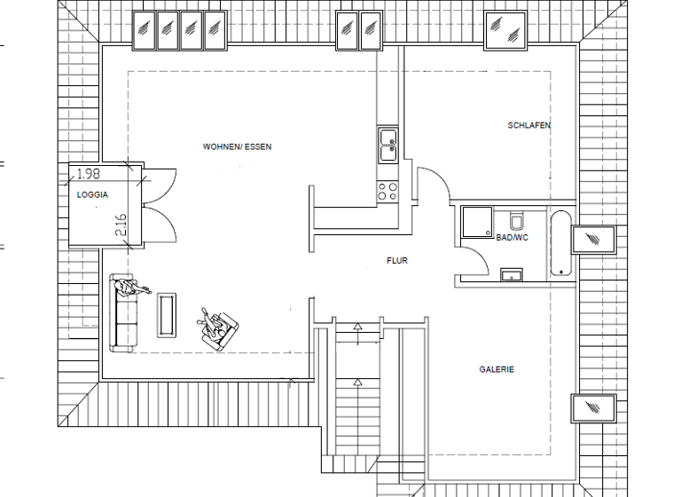 Wohnung zur Miete 1.600 € 3 Zimmer 92 m² Geschoss 1/2 frei ab 01.06.2026 Fahrdorf 24857