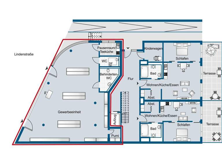 Bürofläche zum Kauf provisionsfrei 799.000 € 190,2 m² Bürofläche Darme Lingen 49808