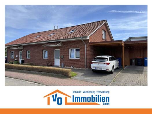 Doppelhaushälfte zur Miete 850 € 5 Zimmer 118 m² 296 m² Grundstück frei ab 01.09.2026 Friedeburg 26446