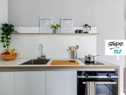 Studio zur Miete 463 € 1 Zimmer 22,6 m² 2. Geschoss frei ab 16.04.2026 Dotzheimer Straße 152 Wiesbaden 65197