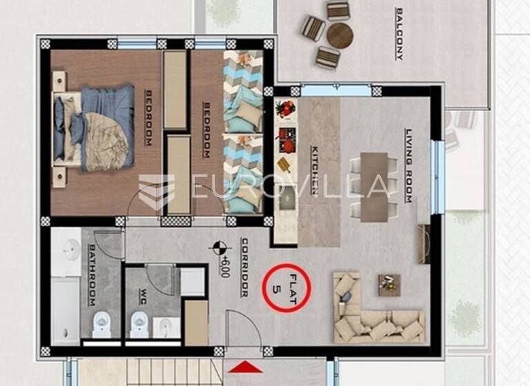 Wohnung zum Kauf 330.000 € 2 Zimmer 64 m² 2. Geschoss Jelsa Jelsa