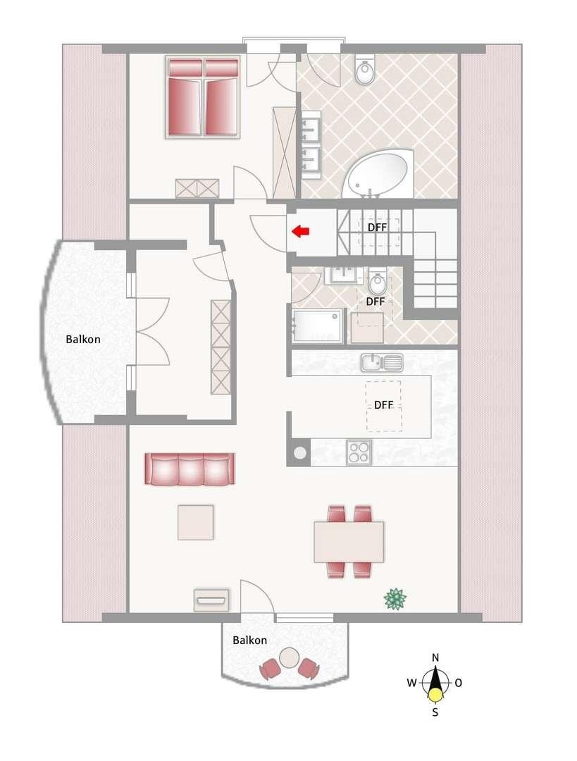 Wohnung zum Kauf provisionsfrei 495.000 € 3 Zimmer 80 m²<br/>Wohnfläche 2.<br/>Geschoss Bad Aibling 83043