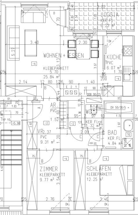 Wohnung zum Kauf provisionsfrei 182.000 € 3 Zimmer 77,2 m²<br/>Wohnfläche Kürnbergstraße 11 Wilhering 4073