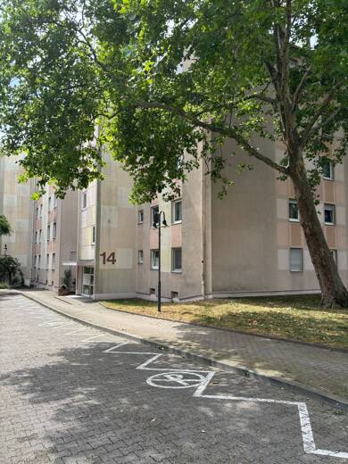 Wohnung zur Miete 641 € 2 Zimmer 51,3 m² Geschoss 2/4 frei ab 01.09.2025 Rheinecke 14 Oggersheim / Stadtbezirk 313 Ludwigshafen am Rhein 67071