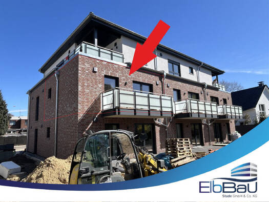 Wohnung zur Miete - Erstbezug 725 € 2 Zimmer 44,8 m² 1. Geschoss frei ab 01.05.2026 Brillenburgsweg 10 Buxtehude 21614