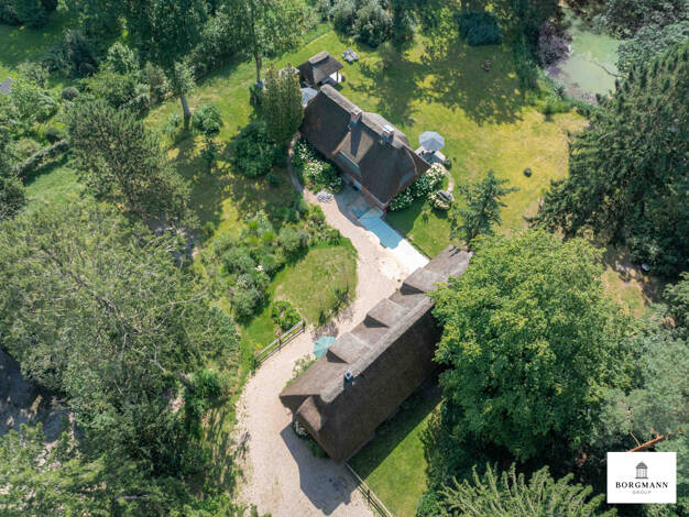 Einfamilienhaus zum Kauf 3.950.000 € 8 Zimmer 344 m² 15.000 m² Grundstück Wedel (direkt an der Grenze zu Hamburg-Rissen) 22880