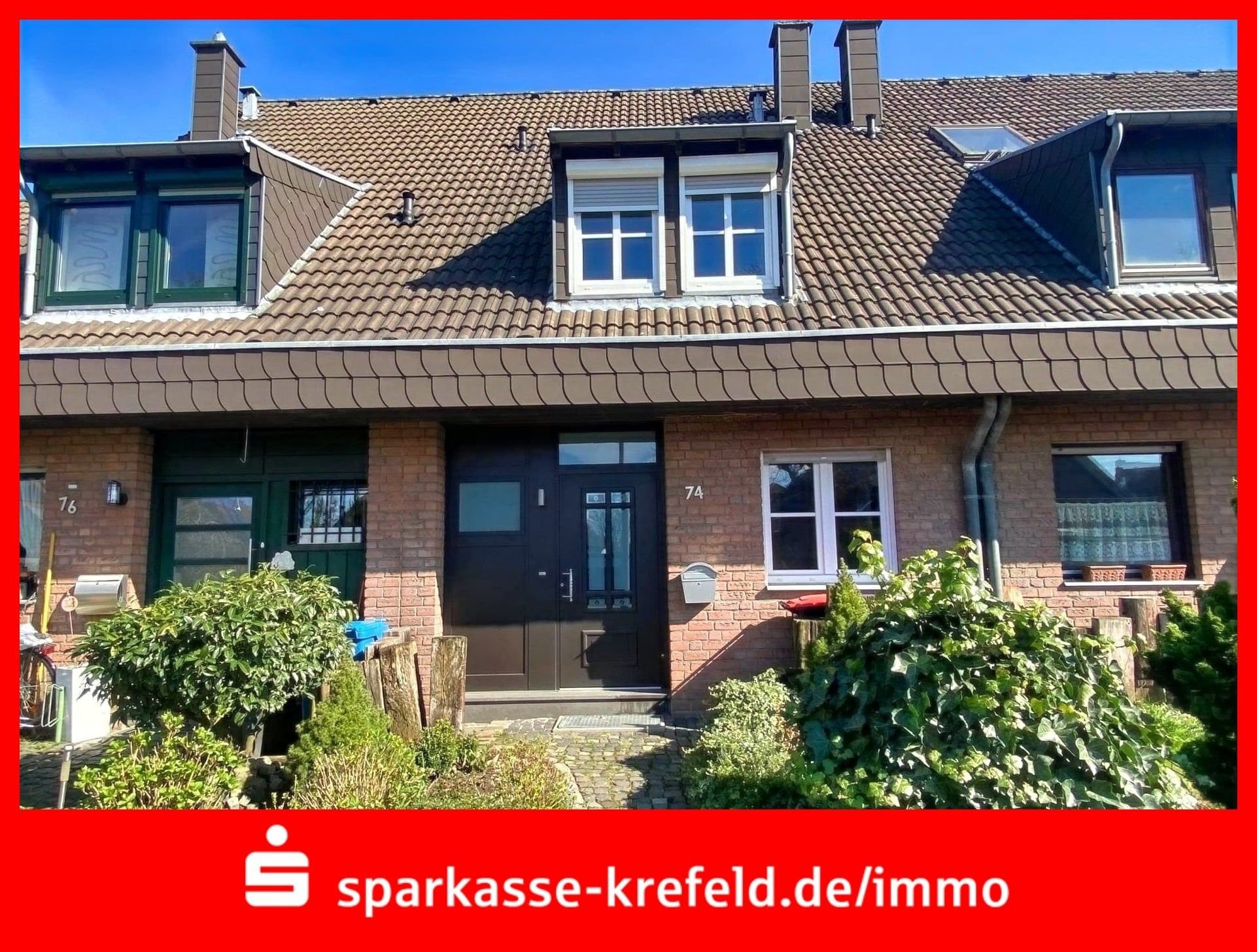 Reihenmittelhaus zum Kauf 335.000 € 3 Zimmer 110 m²<br/>Wohnfläche 175 m²<br/>Grundstück ab sofort<br/>Verfügbarkeit Roßmühle/Steeg Krefeld 47839