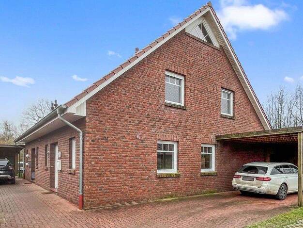 Doppelhaushälfte zur Miete 1.090 € 4 Zimmer 103 m² 350 m² Grundstück Wallinghausen Aurich 26605