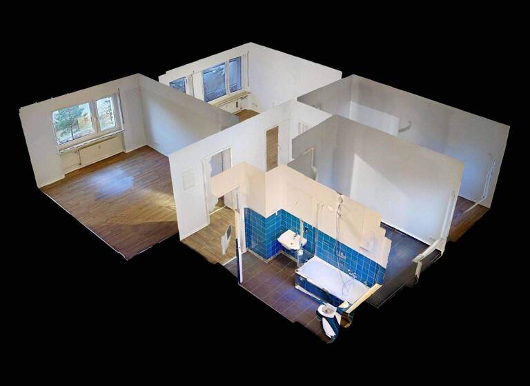 Studio zur Miete 689 € 3 Zimmer 64,7 m² 1. Geschoss frei ab 16.04.2026 Ulmenstraße 14 Ummeln Bielefeld 33649