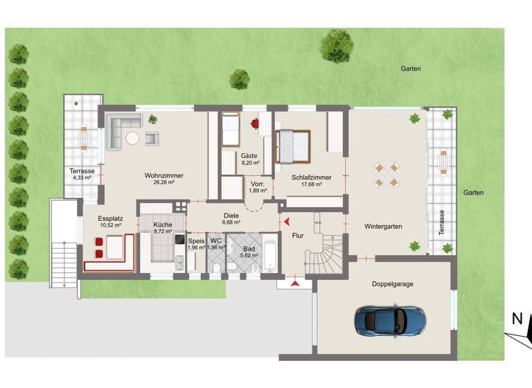 Mehrfamilienhaus zum Kauf 1.350.000 € 6,5 Zimmer 183 m² 629 m² Grundstück Trudering-Riem München 81825