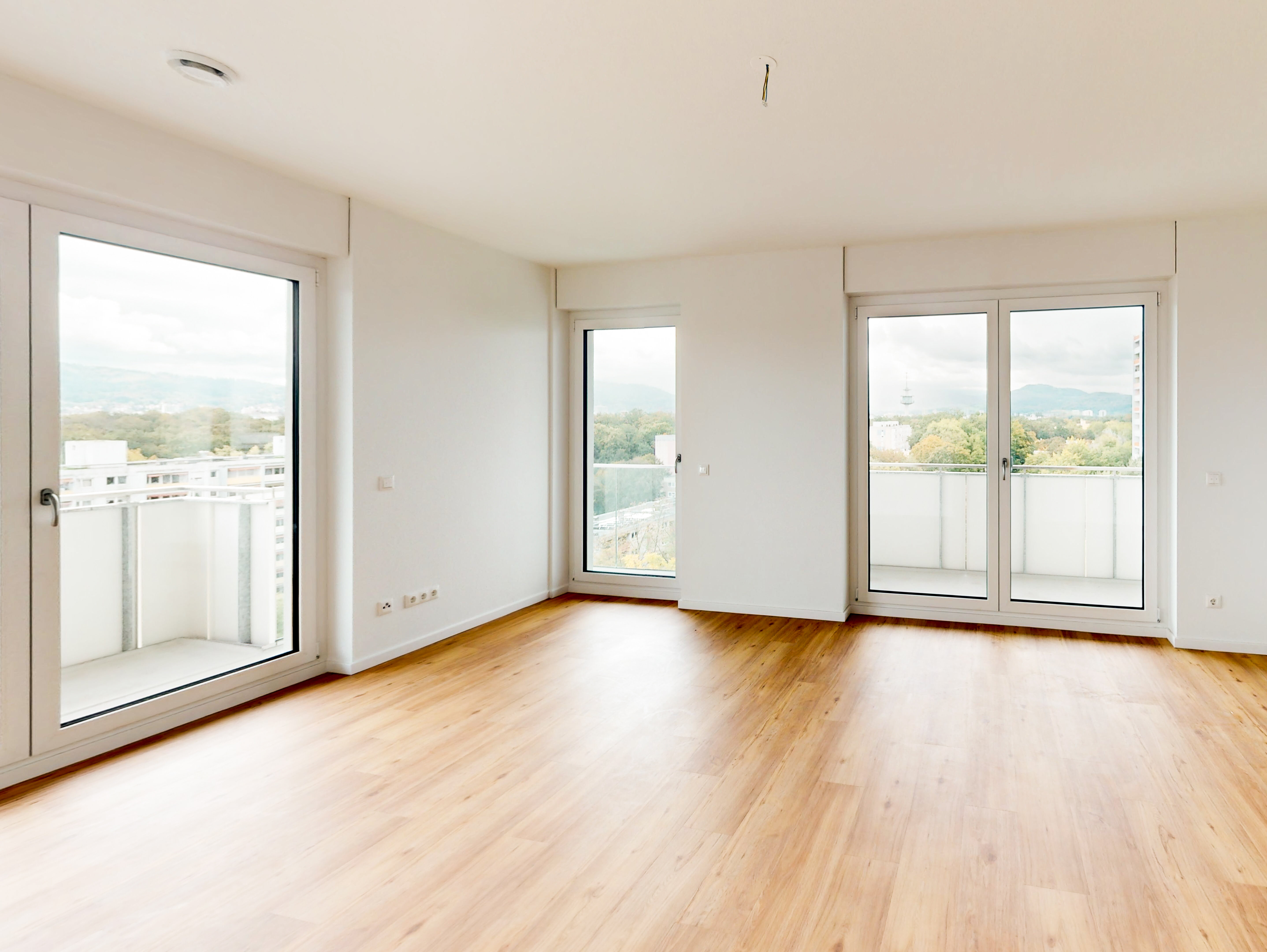 Wohnung zur Miete 1.955 € 4 Zimmer 129,3 m²<br/>Wohnfläche 8.<br/>Geschoss Auwaldstraße 92A Landwasser Freiburg im Breisgau 79110