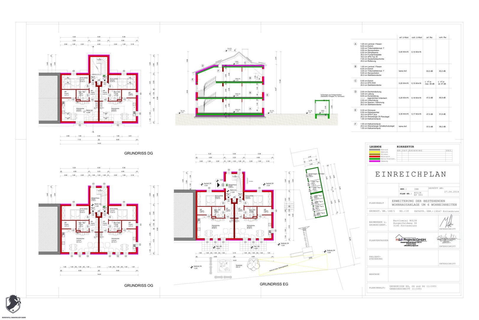 Mehrfamilienhaus zum Kauf als Kapitalanlage geeignet 1.600.000 € 793 m²<br/>Wohnfläche 1.357 m²<br/>Grundstück Pottenbrunn Pottenbrunn 3140