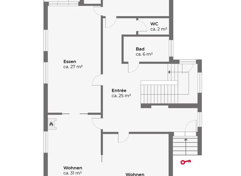Haus zum Kauf 2.950.000 € 9 Zimmer 304 m² 622 m² Grundstück Blankenese Hamburg 22587