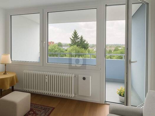 Wohnung zum Kauf 165.000 € 1 Zimmer 37 m² 5. Geschoss Bärenkeller Augsburg 86156