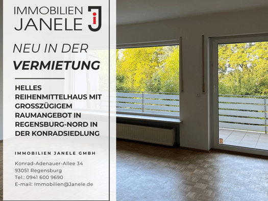 Haus zur Miete 1.650 € 6 Zimmer 150 m² 300 m² Grundstück frei ab 01.11.2026 Konradsiedlung-Wutzlhofen Regensburg 93057