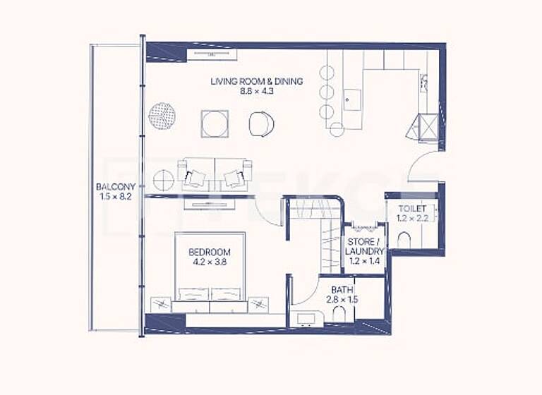 Studio zum Kauf 994.000 € 3 Zimmer 122 m² 1. Geschoss Ras Al Khaimah