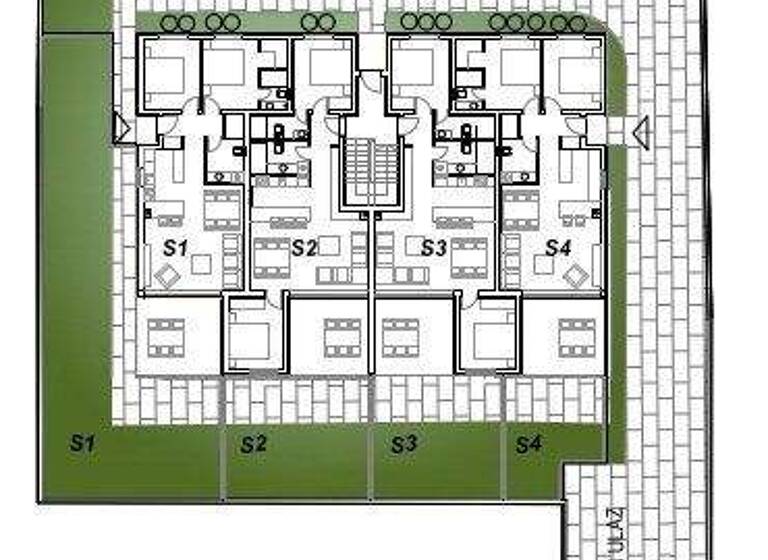 Wohnung zum Kauf - Erstbezug 309.435 € 3 Zimmer 69,3 m² frei ab 01.05.2026 Privlaka 23233