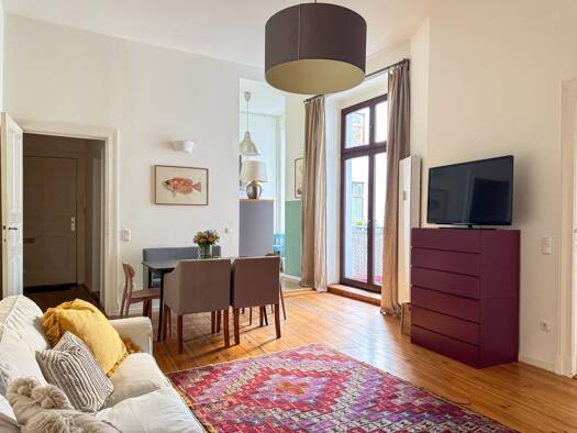 Wohnung zur Miete 885 € 2 Zimmer 50 m² Geschoss 1/5 frei ab sofort Moabit Mitte 10559