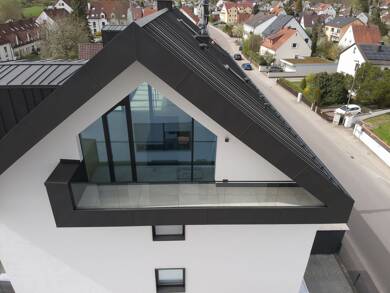 Terrassenwohnung zum Kauf 1.050.000 € 2 Zimmer 132,6 m² Dachgeschoss, 3. Geschoss frei ab sofort Aystetten 86482