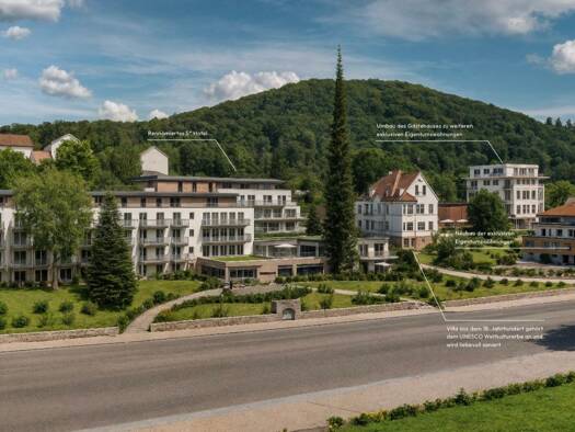 Terrassenwohnung zum Kauf - Erstbezug provisionsfrei 614.250 € 3 Zimmer 91 m² Geschoss EG/4 Bismarckstraße 52 Bad Kissingen Bad Kissingen 97688