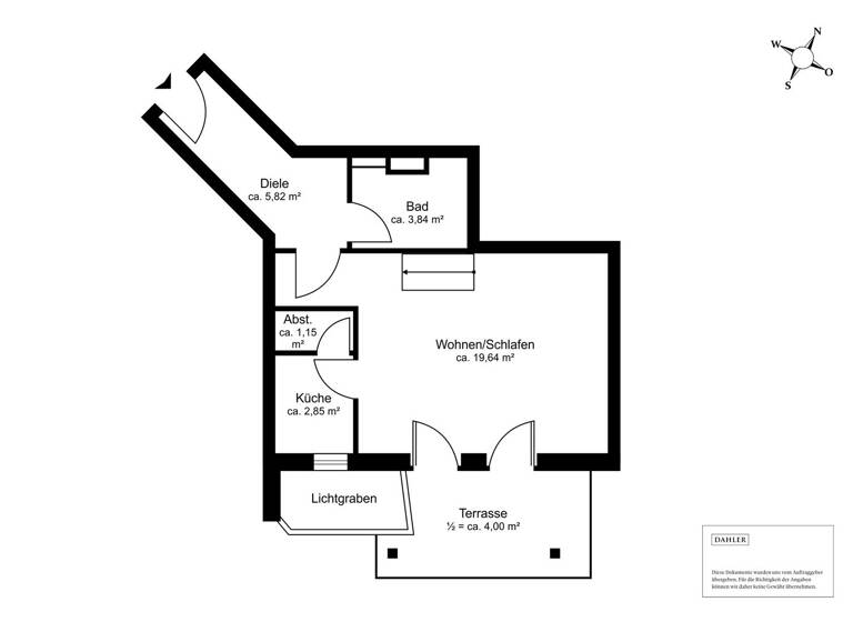 Wohnung zum Kauf 85.000 € 2 Zimmer 37,3 m² Weinböhla 01689