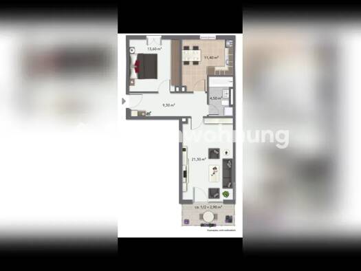 Wohnung zur Miete Tauschwohnung 850 € 2,5 Zimmer 63 m² Ismaning Ismaning 85737