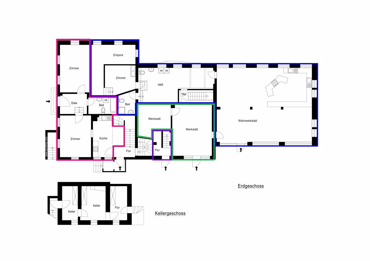 Haus zum Kauf 799.000 € 16 Zimmer 478 m²<br/>Wohnfläche 1.372 m²<br/>Grundstück Bettenhausen Kassel / Bettenhausen 34123