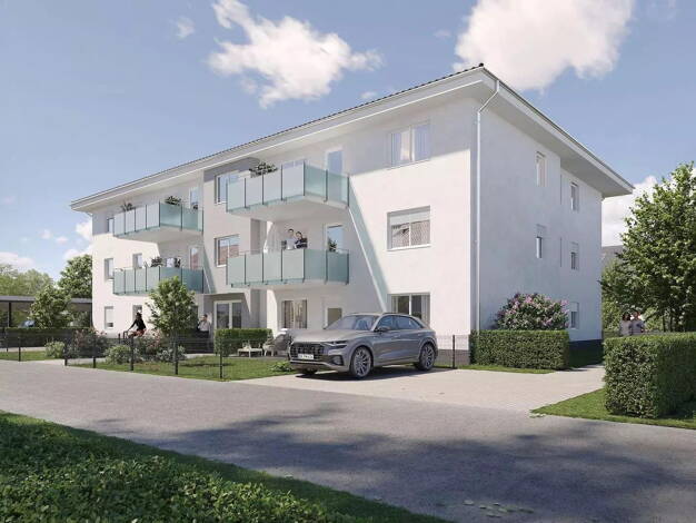 Wohnung zur Miete - Erstbezug 1.100 € 2 Zimmer 69 m² frei ab 01.10.2025 Leimhüll 36 Hirschaid Hirschaid 96114