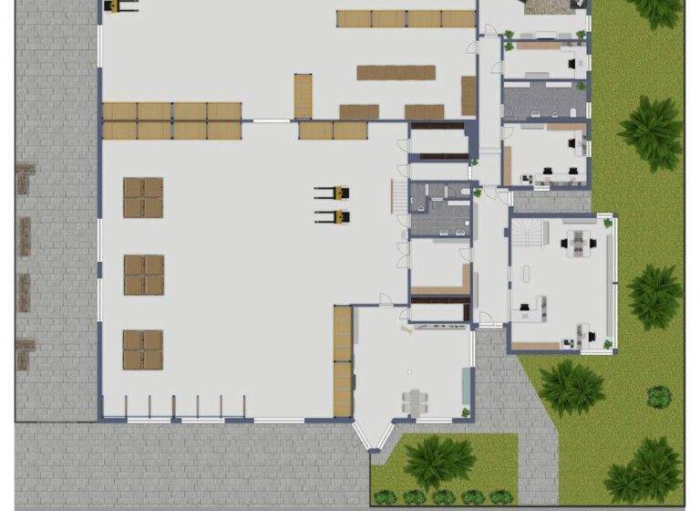 Produktionshalle zum Kauf 990.000 € 2.065 m² Lagerfläche Roßtal 90574