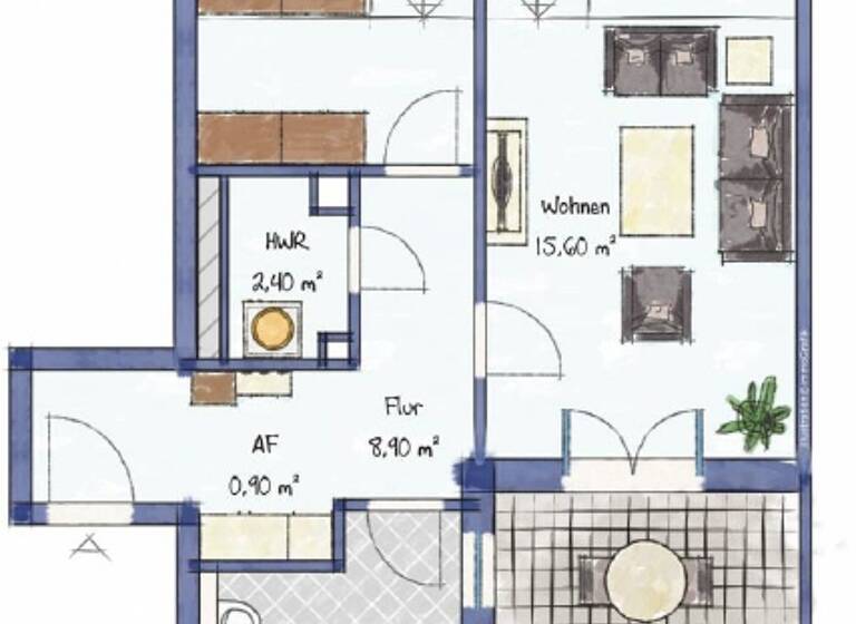 Wohnung zum Kauf 589.000 € 2 Zimmer 73,8 m² Altona-Nord Altona 22765