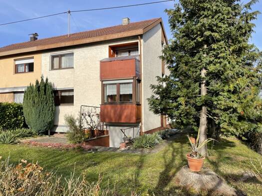 Doppelhaushälfte zum Kauf provisionsfrei 420.000 € 7 Zimmer 140 m² 420 m² Grundstück Eschenweg 1 Ohmenhausen Reutlingen 72770