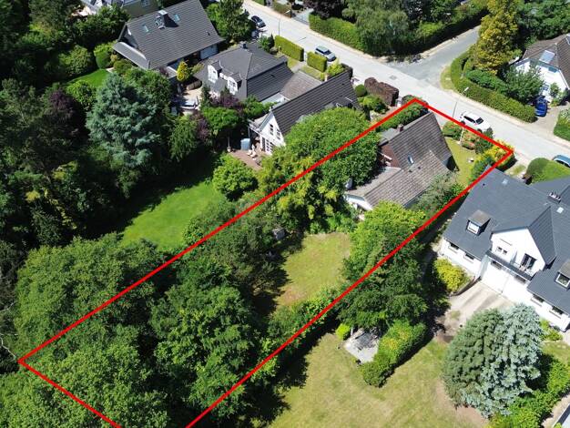 Grundstück zum Kauf 748.000 € 1.037 m² Grundstück Hummelsbüttel Hamburg 22339