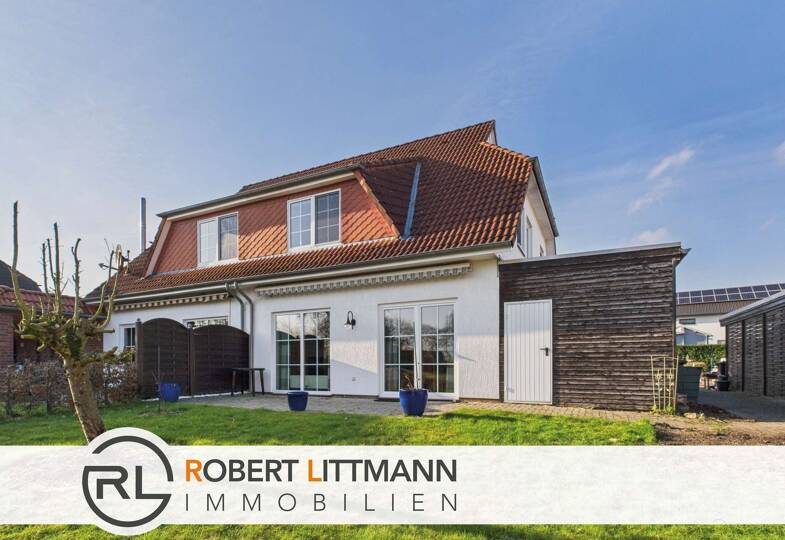 Doppelhaushälfte zum Kauf 287.000 € 4 Zimmer 110 m² 390 m² Grundstück Heißenbüttel Hambergen 27729